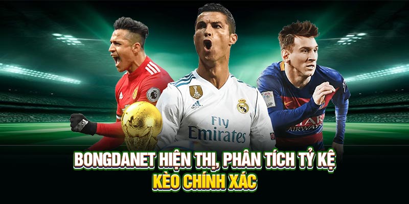 Bongdanet hiện thị, phân tích tỷ kệ kèo chính xác
