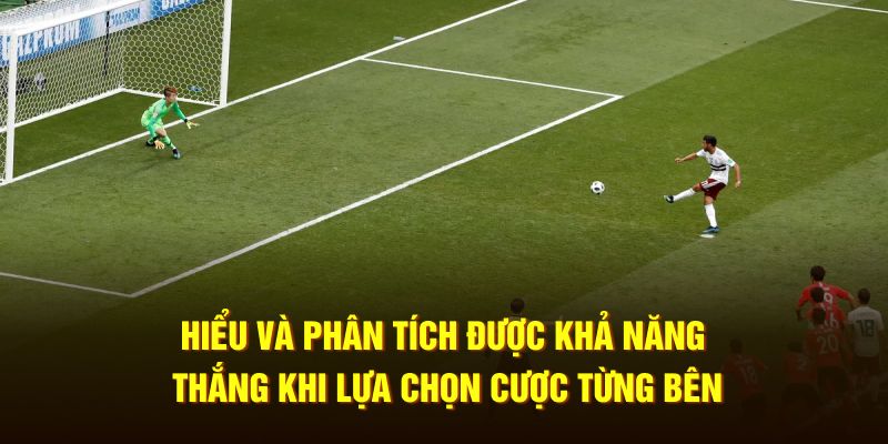 Hiểu và phân tích được khả năng thắng khi lựa chọn cược từng bên