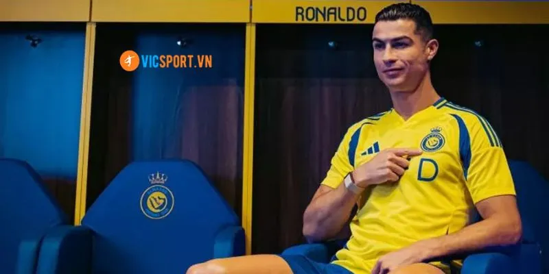 Ronaldo trong màu áo Al Nassr